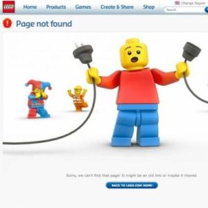 As páginas de erros 404 mais criativas da web