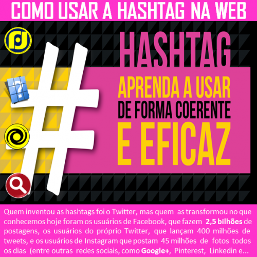 Como usar a #Hashtag na web