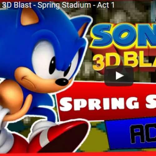 Novo vídeo! Sonic 3D Blast - Spring Stadium - Act 1