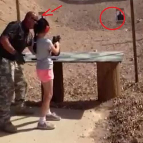 Menina de 9 anos assassina instrutor de tiro nos EUA (Vídeo)