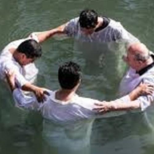 Batismo é ato de fé