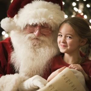 Carta do Papai Noel para uma criança