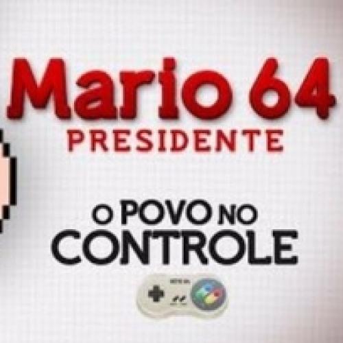 Eleições 2014: Vote Mario 64