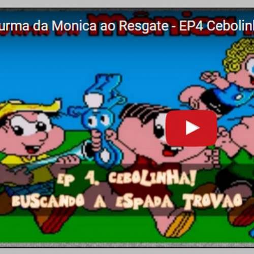 Novo vídeo! EP 4 - Cebolinha - Espada Trovão!