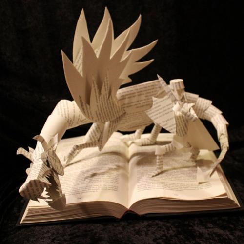 Você não vai acreditar nessas esculturas feitas com livros!