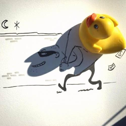 Artista transforma as sombras dos objetos em ilustrações geniais