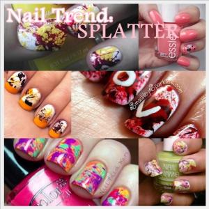 Splatter nail: Como Fazer
