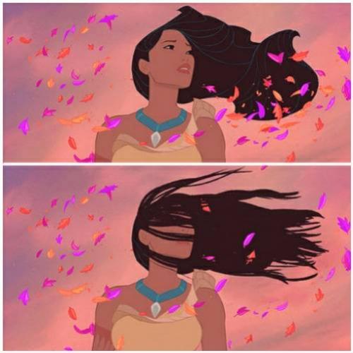 O cabelo real das Princesas da Disney