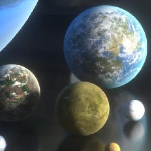 Comparando o tamanho de planetas da ficção