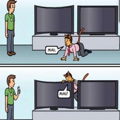 A evolução das TVs 