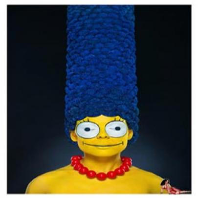 Marge Simpson na vida real
