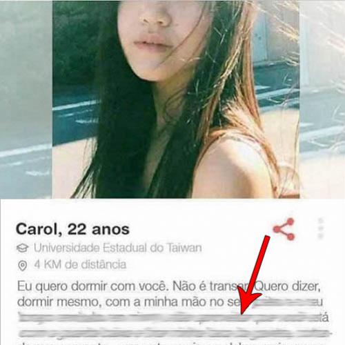 A moça assassina do Tinder