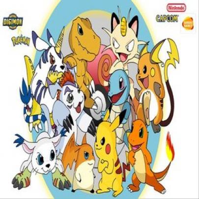Abertura de Digimon com Pokemons!