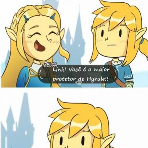 Que tipo de herói é o Link?
