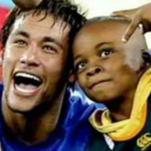 História comovente entre Neymar e Usain Bolt