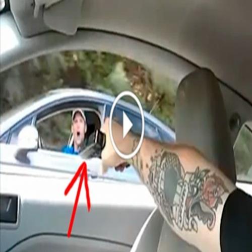 “Valentão” se dá mal ao provocar motorista armado e vídeo viraliza 