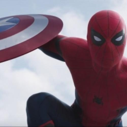 Homem-Aranha rouba escudo do Capitão América em clipe de Guerra Civil