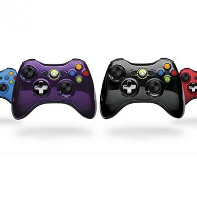Novos controles Chrome de Xbox 360!