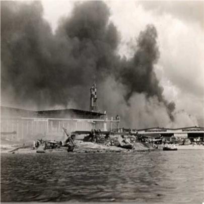 Incríveis fotografias de uma câmera encontrada em Pearl Harbor.