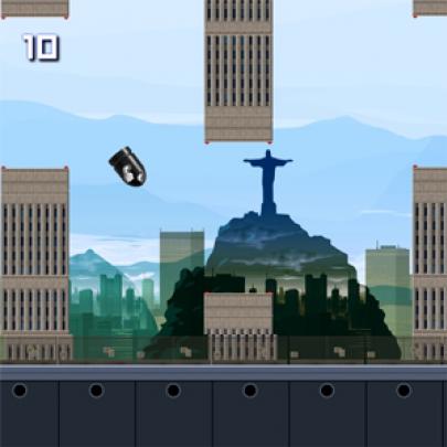 Flappy Bird Brasil - Jogue com PIPOCO, a bala perdida.