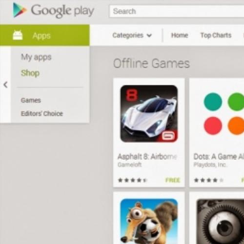Google Play ganha seção de jogos Offline