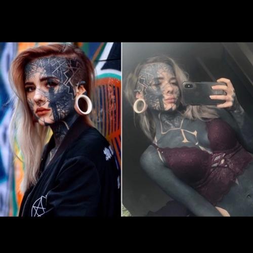 Mulher cobre 90% do corpo em tatuagens para ser 'garota do papai'