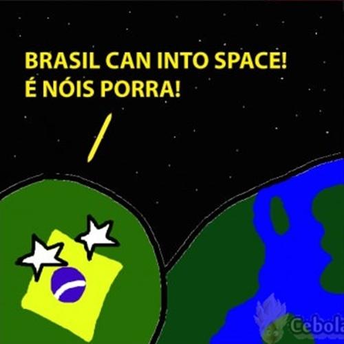 Quando o Brasil foi ao espeço
