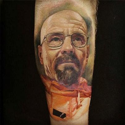 Tatuagens inspiradas em Walter White de Breaking Bad
