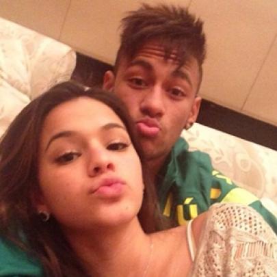 Bruna apaga fotos de Neymar em rede social e ele posta indireta pra ex