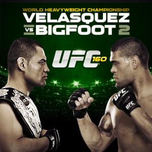 Todas as lutas do UFC 160 Velasquez vs Bigfoot Silva