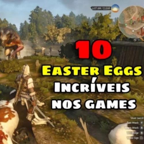 10 Easter Eggs Incríveis em Videogames que Muitos Jogadores Perdem