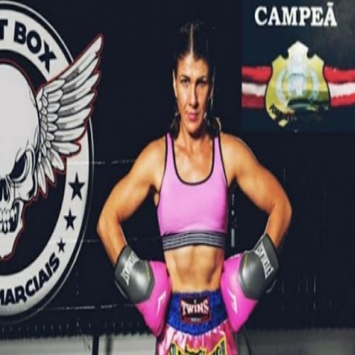 Luto nos esportes! A campeã brasileira de Muay Thai Monique Pisque
