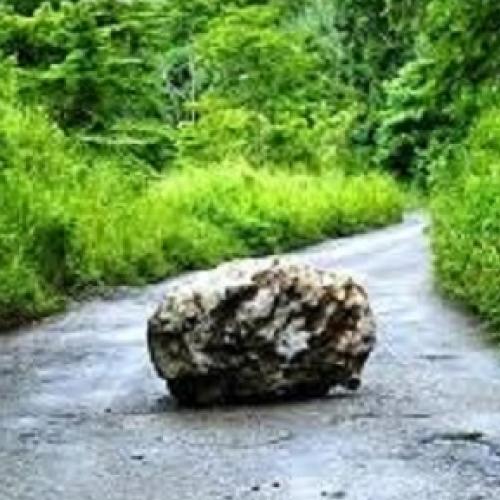 Uma pedra no caminho do amor