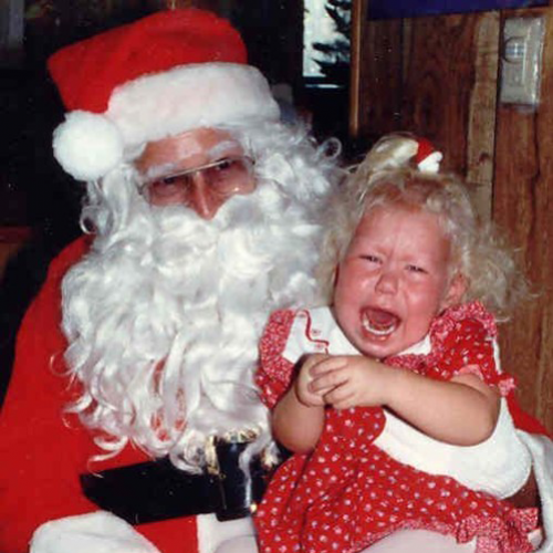 As 13 melhores fotos de Papai Noel com crianças