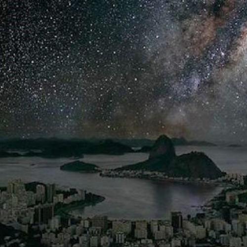 Como seria o céu noturno se as cidades realmente dormissem?