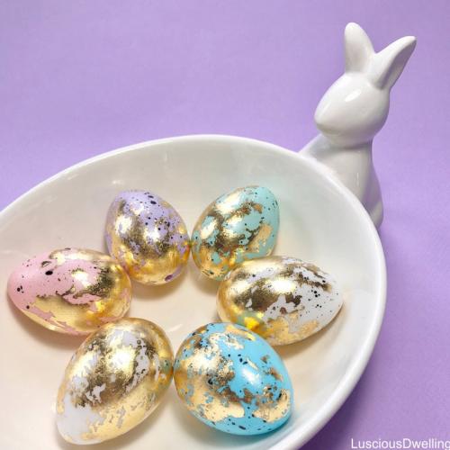 Ovos de Páscoa decorados porque ainda é Páscoa