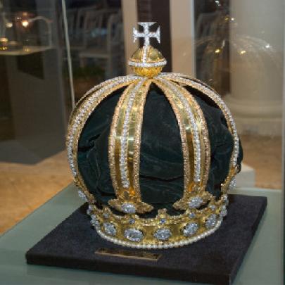 A coroa de D. Pedro II