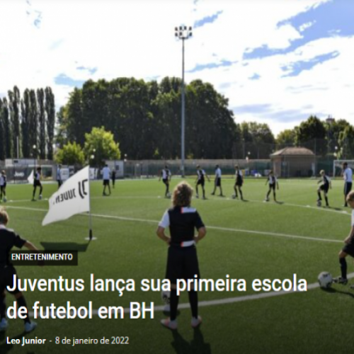 Juventus lança sua primeira escola de futebol em BH
