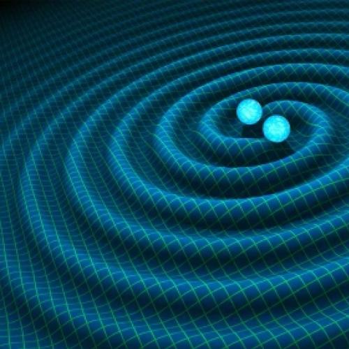 Uma colisão de estrelas de nêutrons criou ondas gravitacionais.