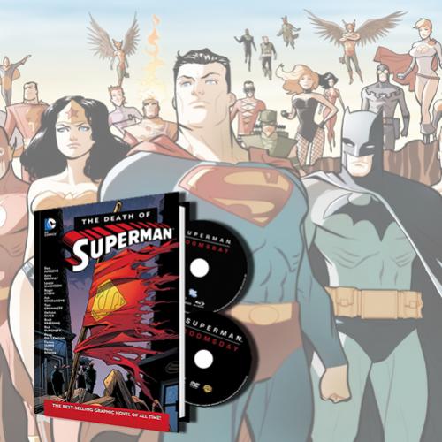 Encadernados da DC serão vendidos com animações em DVD e Blu-ray