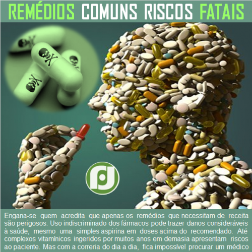 Remédios comuns com riscos fatais