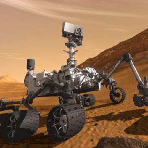 O rover Curiosity descobriu moléculas orgâncas em Marte.