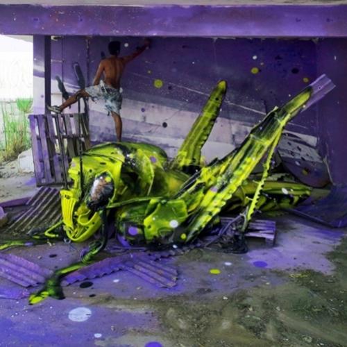 Artista transforma lixo em animais surpreendentes!