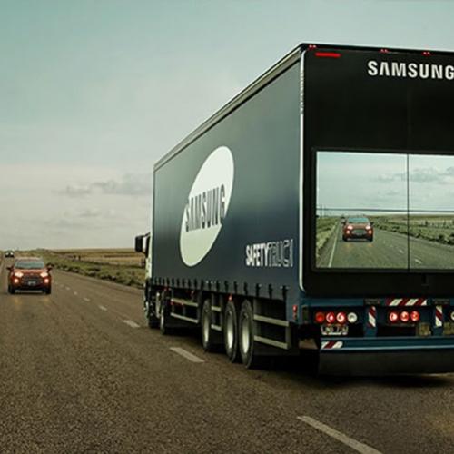  Caminhões com câmera da Samsung 