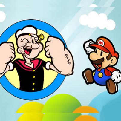 O que Mario e Popeye tem em comum?