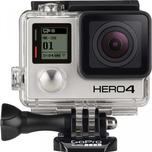 A câmera filmadora Hero4 Black, da GoPro, é para cenas de ação