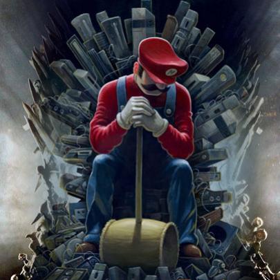 Abertura de Game of Thrones é recriada em Super Mario World