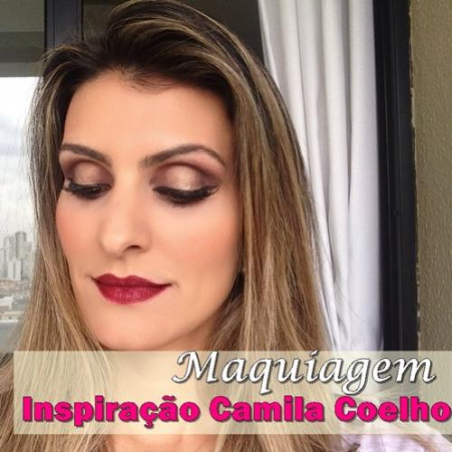 Maquiagem inspirada na Camila Coelho