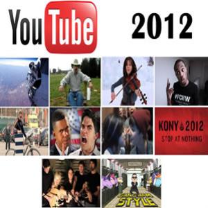 Os 10 Vídeos mais vistos no YouTube em 2012