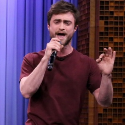 Harry Potter cantando rap ao vivo